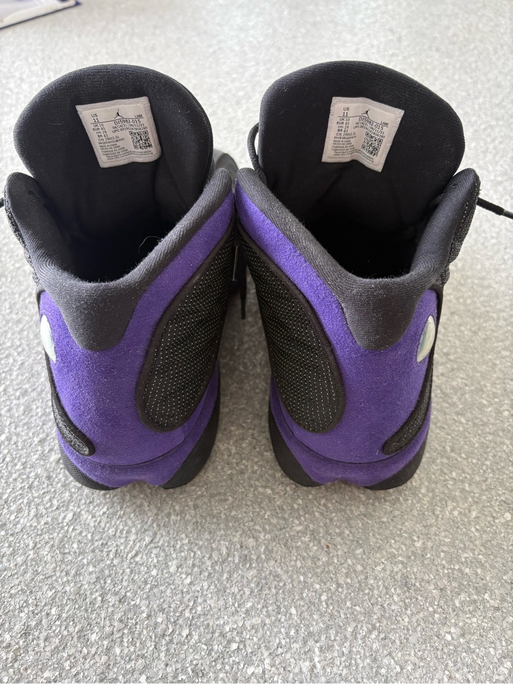 Nike Air Jordan 13 Retro "Court Purple" men’s size 11 - Picture 6 of 8